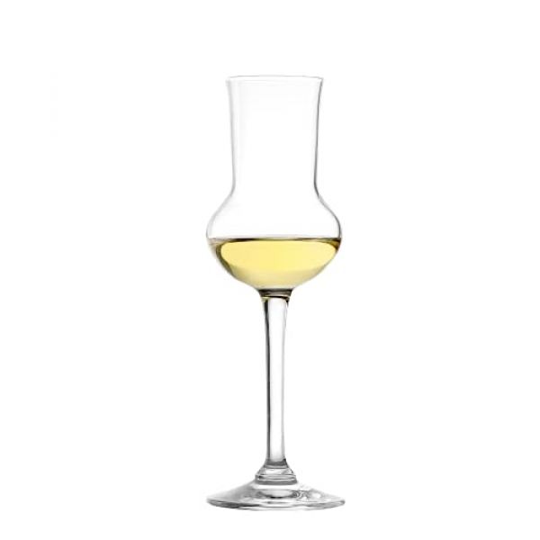 6 Grappagläser aus Kristallglas von Stölzle Lausitz