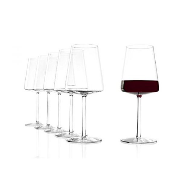 6 Leonardo Weißweingläser aus Klarglas