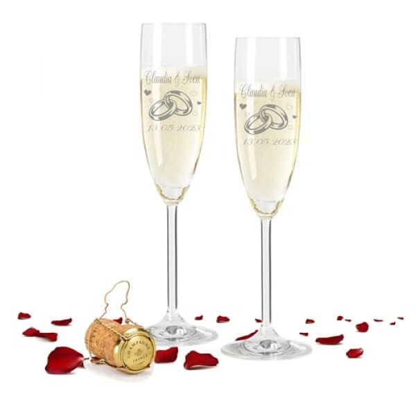 LEONARDO Sektgläser mit Gravur