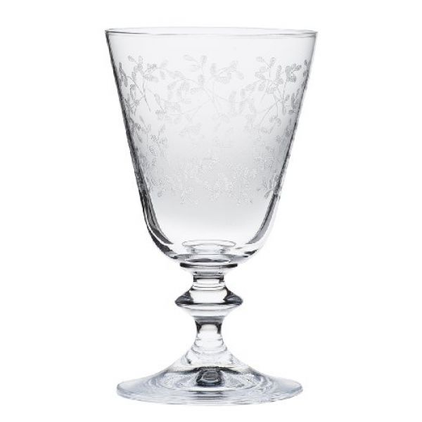 6 Bohemia Cristal Weingläser aus Kristallglas