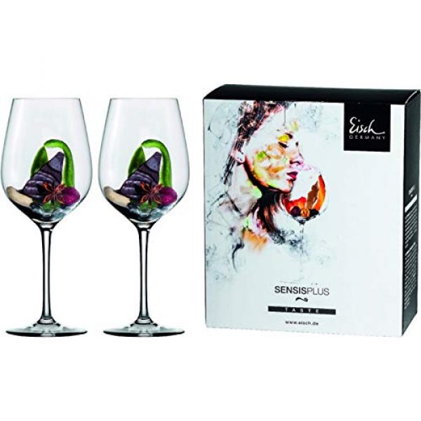 Eisch Glas Superior Sensis Plus – Rotweingläser im Geschenkkarton