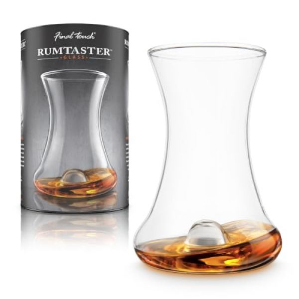 Geschwungenes RumTaster-Glas von Final Touch