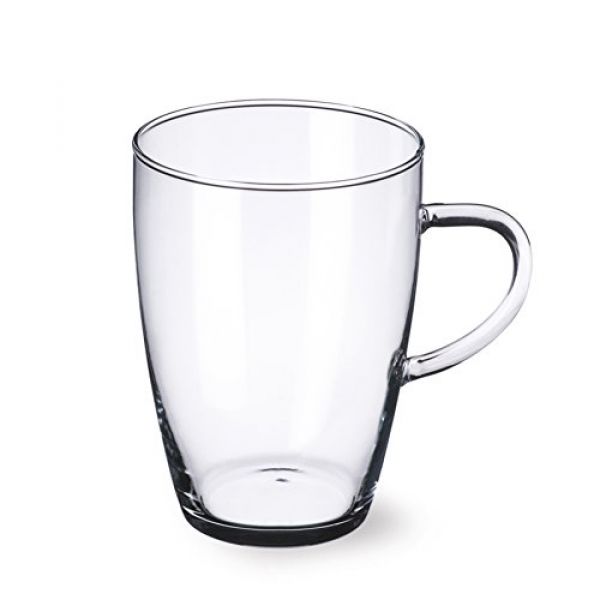 4 Bohemia Cristal-Teegläser aus hitzebeständigem Borosilikatglas