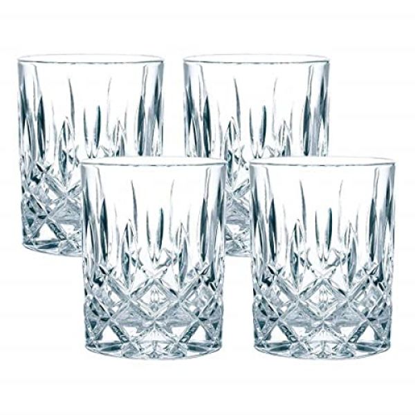 Spiegelau & Nachtmann, 4-teiliges Whisky-Set, Kristallglas, 295 ml, Noblesse