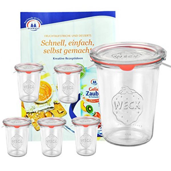 Original Weckglas Einkoch-Set mit Rezepte-Heft